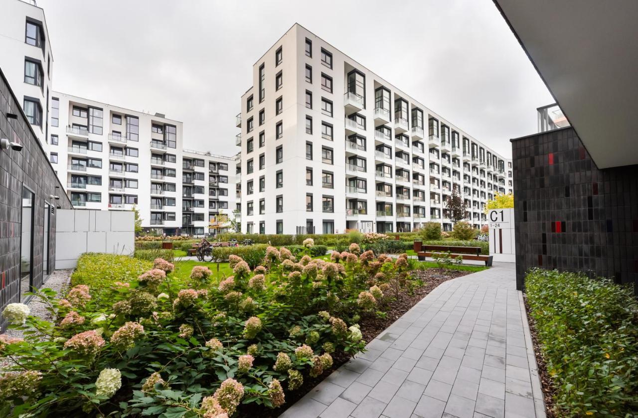 Zoliborz Obsidian Apartment Варшава Екстер'єр фото